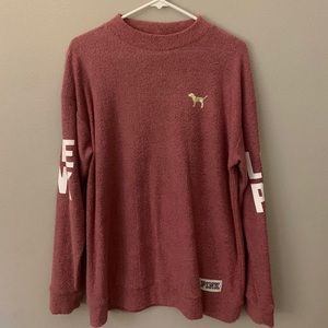 PINK Victoria’s Secret oversized high neck sweater